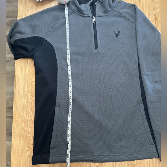 LIKE NEW SPYDER 1/2 ZIP PULLOVER JACKET - Picture 8 of 9